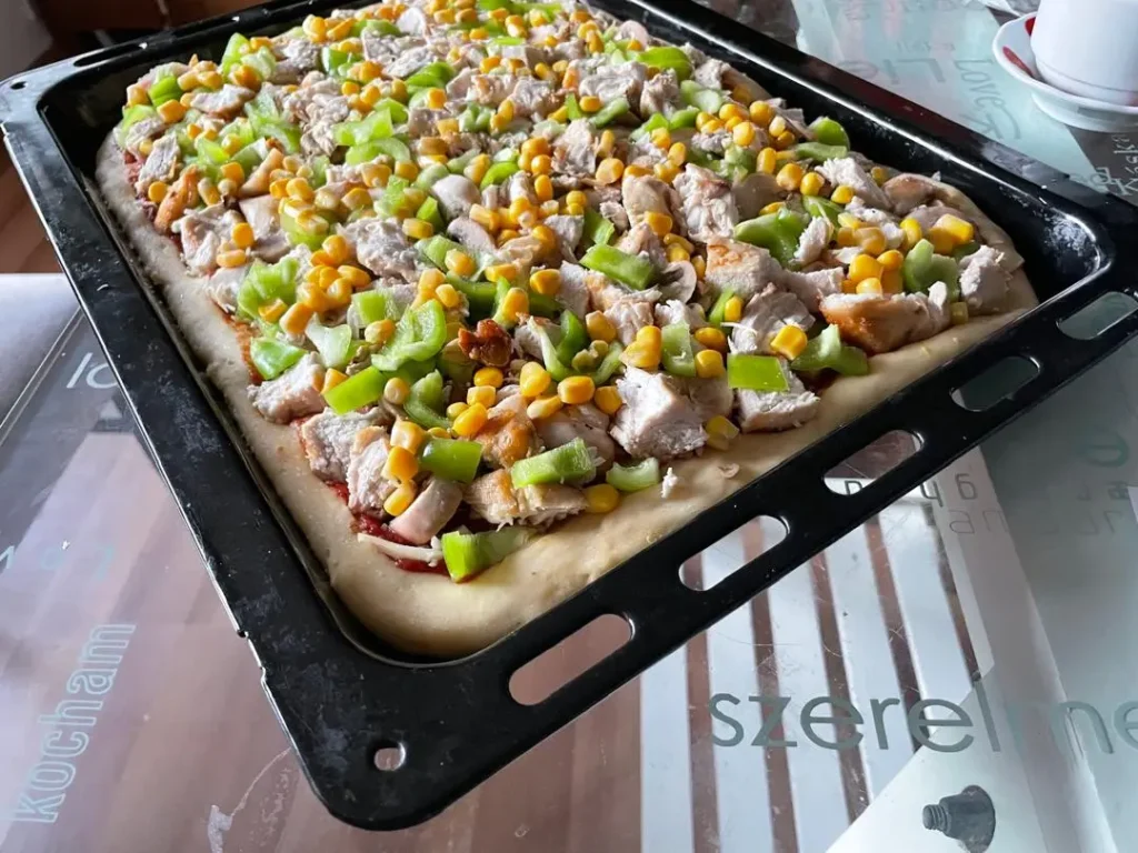 دستور پخت پیتزای پدر
