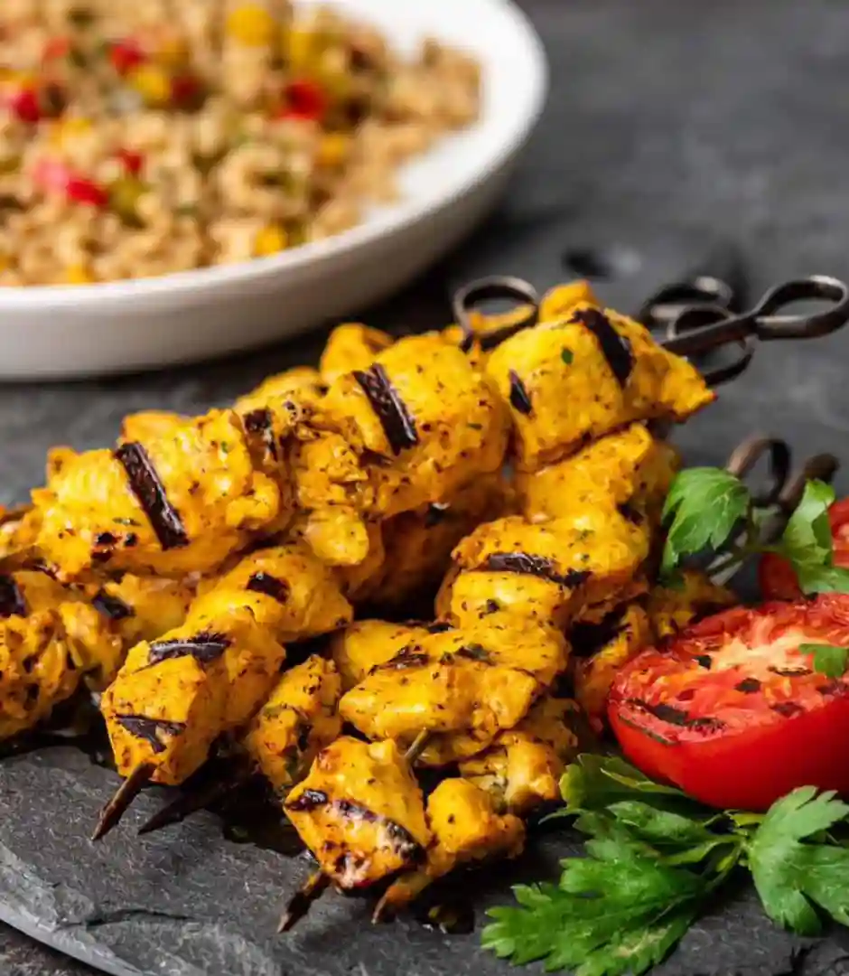 طرز تهیه جوجه زعفرانی